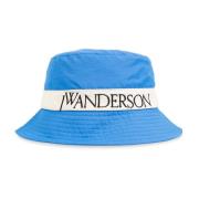 Hoed met logo JW Anderson , Blue , Dames