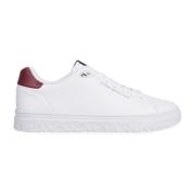 Lage leren sneakers Tommy Hilfiger , White , Heren