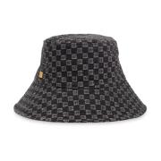 Bucket hoed met monogram Balmain , Black , Heren