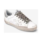 Stevend Leren Sneakers Premiata , Multicolor , Heren