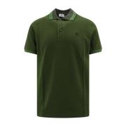 Pegaso Geborduurd Poloshirt Etro , Green , Heren