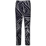 Geometrische Print Cropped Broek Joseph Ribkoff , Blue , Dames