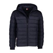 Donkerblauwe Winterjas Tommy Hilfiger , Blue , Heren