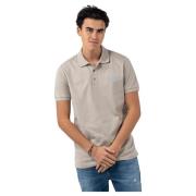 Klassieke Polo T-Shirt Iceberg , Brown , Heren