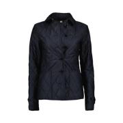 Lichte jas Burberry , Blue , Dames