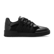 Sneakers met logo Moschino , Black , Heren