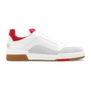 Sneakers met logo Moschino , White , Heren