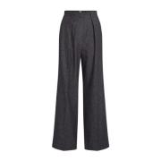 Wide Trousers Karl Lagerfeld , Gray , Unisex