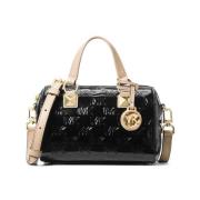 Grayson Kleine Lakleren Tas - Zwart Michael Kors , Black , Dames