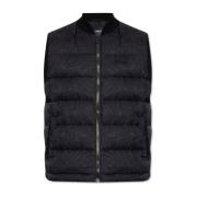 Vest met Barocco patroon Versace , Blue , Heren