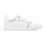 Sneakers met logo Moschino , White , Heren