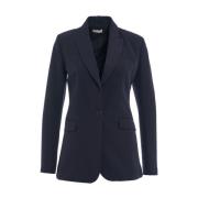 Italiaanse Single-Breasted Blazer Liu Jo , Blue , Dames