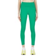 Logo print leggings Adidas by Stella McCartney , Green , Dames