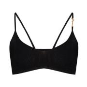 Mouwloos topje Jacquemus , Black , Dames