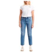 Cropped Jeans Levi's , Blue , Dames