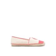 Logo Espadrilles Michael Kors , White , Dames