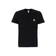 Zwarte T-shirts en Polos van Dolce Gabbana Dolce & Gabbana , Black , H...