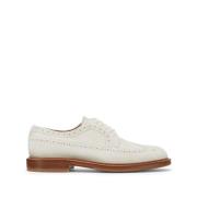 Witte platte schoenen Brunello Cucinelli , White , Heren