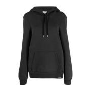 Grijze Katoenen Sweatshirt met Trekkoord Capuchon Courrèges , Gray , D...