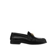 Zwarte platte schoenen Versace , Black , Dames