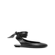 Zwarte Cloe Ballerina Flat The Attico , Black , Dames