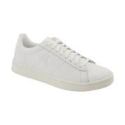 Witte casual leren sneakers oor heren le coq sportif , White , Heren