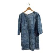 Pre-owned Denim dresses Stella McCartney Pre-owned , Blue , Dames