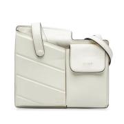Pre-owned Leather crossbody-bags Fendi Vintage , White , Dames