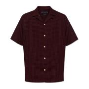 ‘Glendale’ geruite overhemd AllSaints , Red , Heren