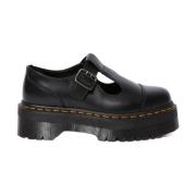 Kenmerkende Stijl Platte Schoenen Dr. Martens , Black , Dames