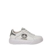 Witte Sneakers voor Dames Love Moschino , White , Dames