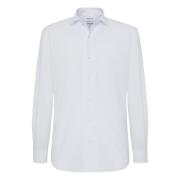 Regular Fit Japans Jersey Polo Shirt Boggi Milano , White , Heren