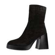 Heeled Boots Alpe , Black , Dames