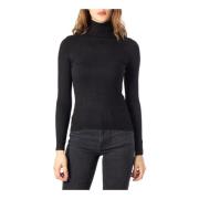 Stijlvolle Zwarte Coltrui Only , Black , Dames