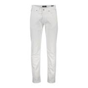 Witte Denim Jeans Gardeur , White , Heren