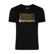 Zwarte T-shirts & Polos voor Dames Just Cavalli , Black , Dames