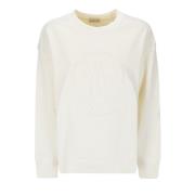 Stijlvolle Sweatshirt Moncler , White , Heren