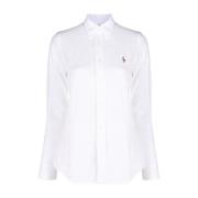 Witte Overhemd Polo Ralph Lauren , White , Dames