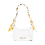 Witte Schoudertas voor Vrouwen Versace Jeans Couture , White , Dames