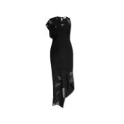 Shanon asymmetrische jurk IRO , Black , Dames
