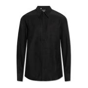 Zijden shirt Dolce & Gabbana , Black , Heren