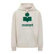 Moderne Logo Hoodie Isabel Marant , Beige , Heren