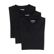 T-shirt Jil Sander , Black , Heren