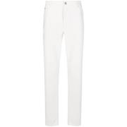 Denim Broek Brunello Cucinelli , White , Heren