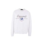 Witte Champion Trui Dsquared2 , White , Heren