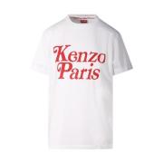 Off White Verdy Loose T-Shirt Kenzo , White , Dames