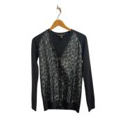 Pre-owned Wool tops Louis Vuitton Vintage , Black , Dames