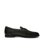 Erika Saddle Loafer Leer - Zwart Shoe the Bear , Black , Dames