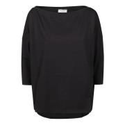 Round-neck Knitwear Snobby Sheep , Black , Dames