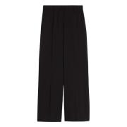 Zwarte Broek Max Mara Weekend , Black , Dames